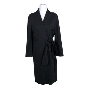 Unisex Muotikuu - Trikotaažist kleit, suurus 38 - Must (1)