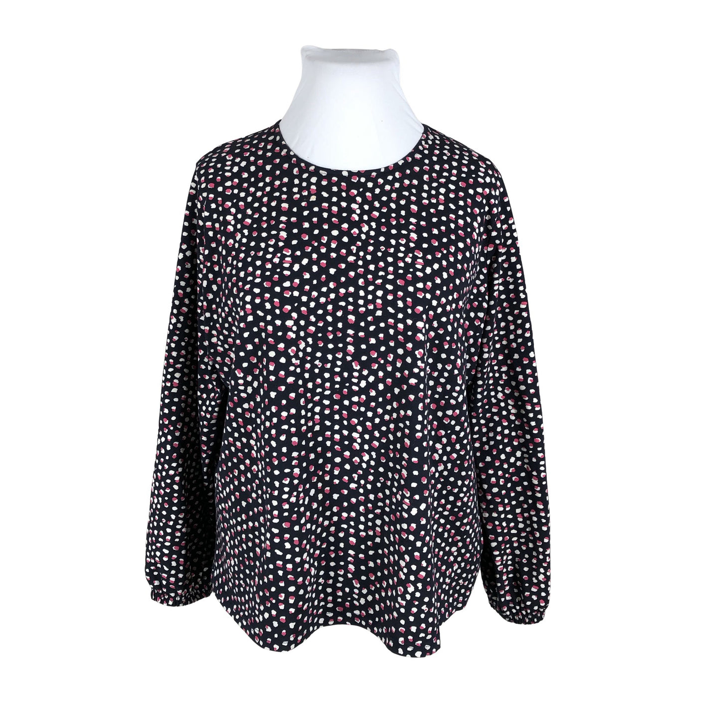 Unisex Nanso - Trikotaažist pluus, suurus 52 - Must (1)