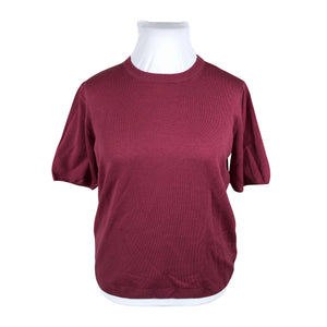 Unisex Peter Hahn - Kampsun, suurus 42 - Veinipunane (1)