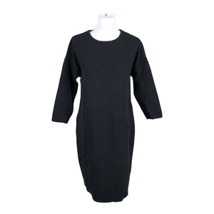 Unisex Puuvillatehdas - Trikotaažist kleit, suurus 38 - Must (1)