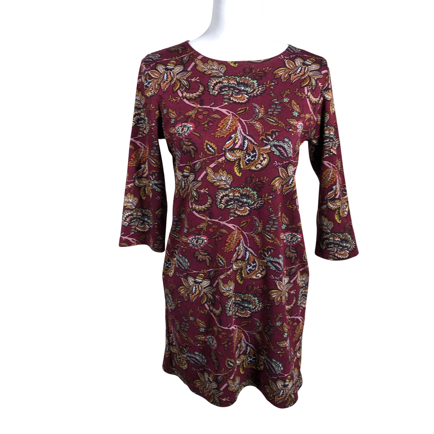 Unisex Nahe - Trikotaažist tuunika, suurus 36 - Veinipunane (1)