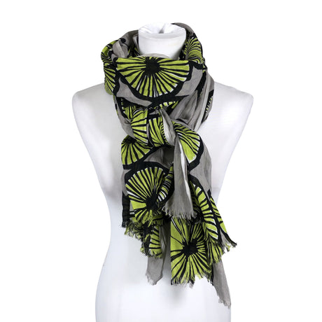 Unisex Handmade - Õhuke sall, suurus Maxi - Hall (2)