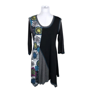 Unisex Wearhouse - Trikotaažist tuunika, suurus 40 - Must (1)