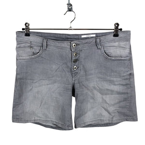 Unisex Esprit - Teksast lühikesed püksid, suurus W33 - Hall (2)