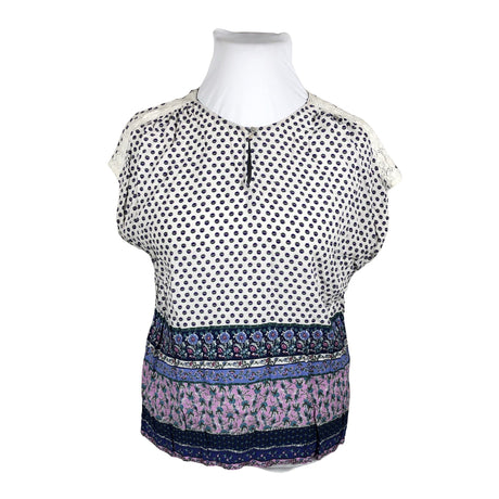 Unisex Esprit - Lühikeste käistega pluus, suurus 42 - Valge (2)