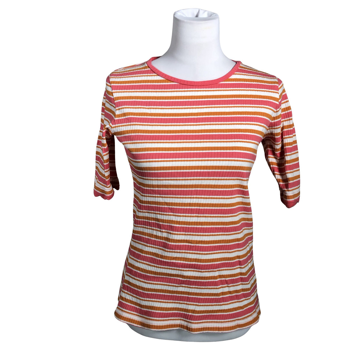 Unisex Fransa - T-särk, suurus 36 - Heleroosa (1)
