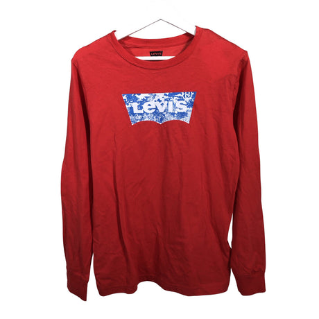 Unisex Levi's - Trikotaažist pluus, suurus 170 - 176 - Punane ()