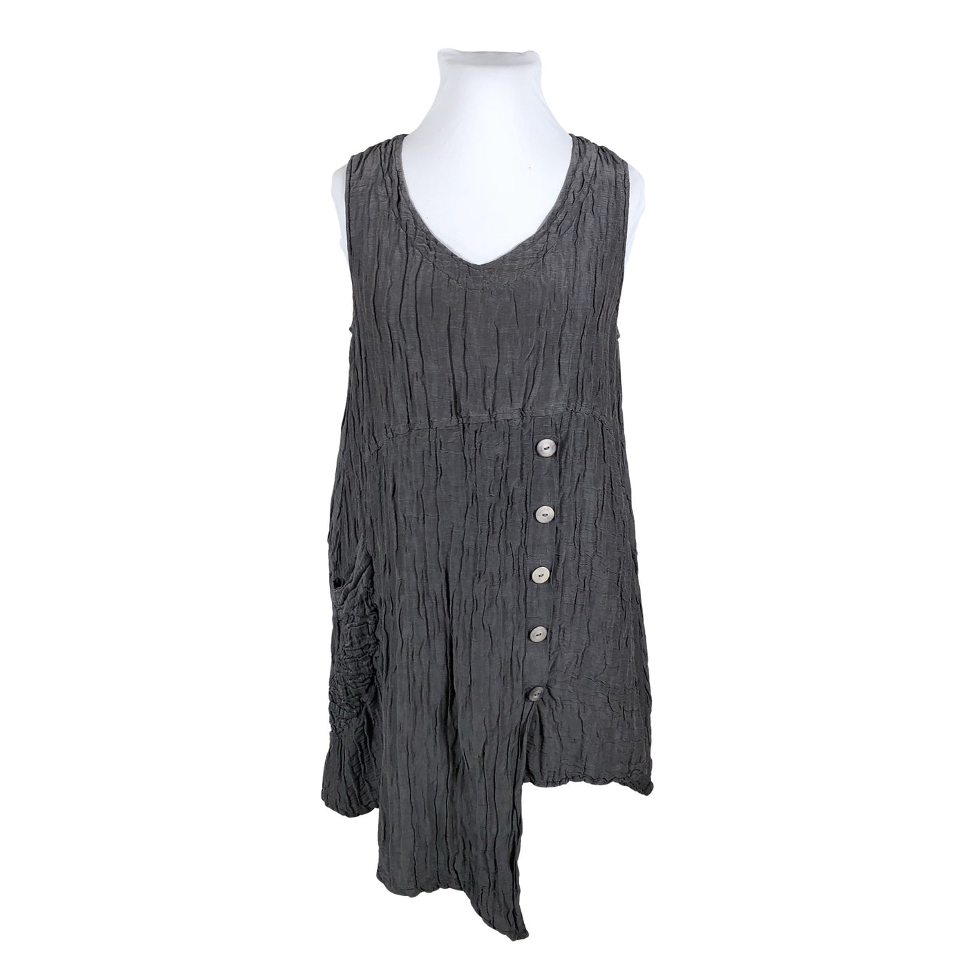 Unisex Grizas - Mitteveniv tuunika, suurus 40 - Hall (2)