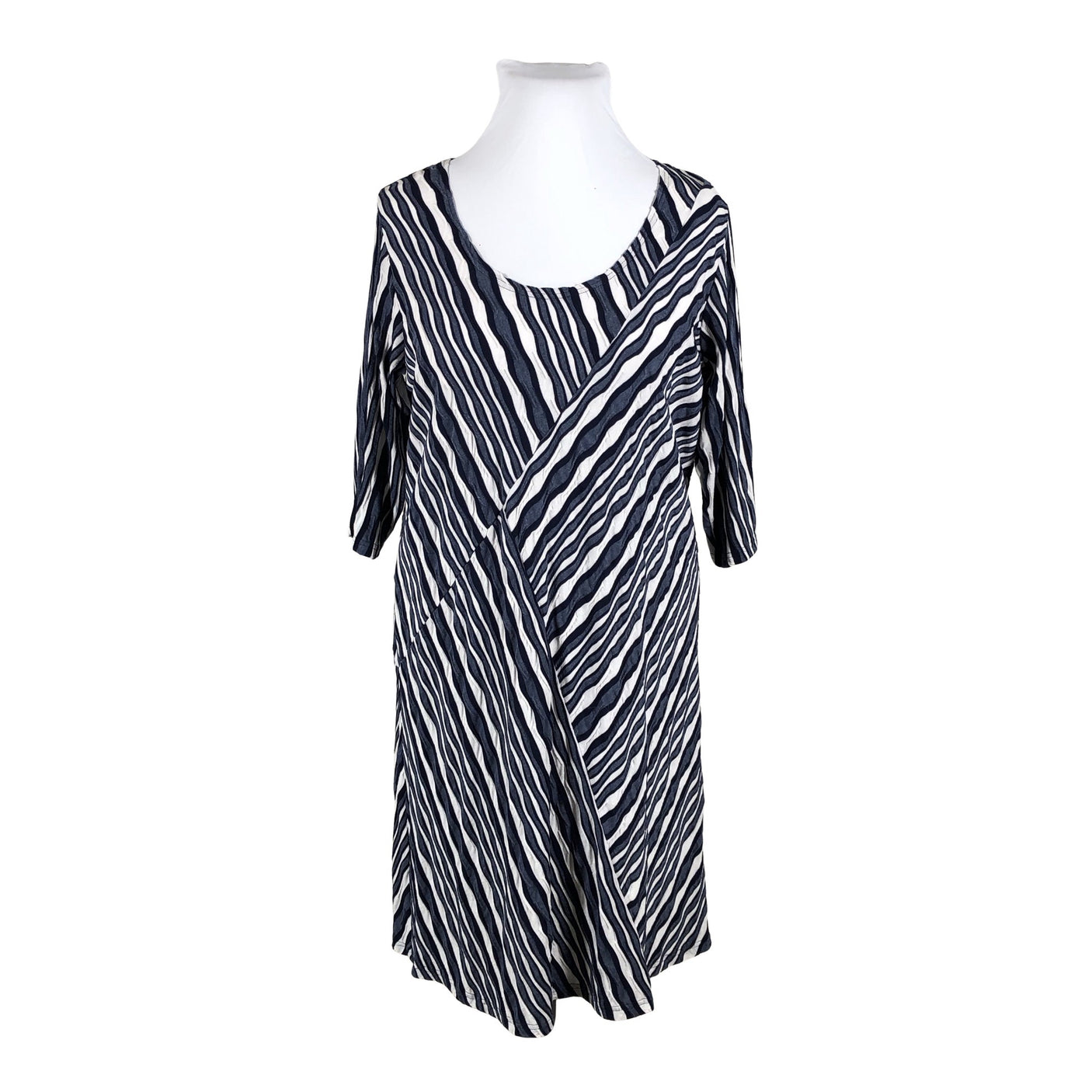Unisex Thing - Trikotaažist kleit, suurus 46 - Sinine (1)