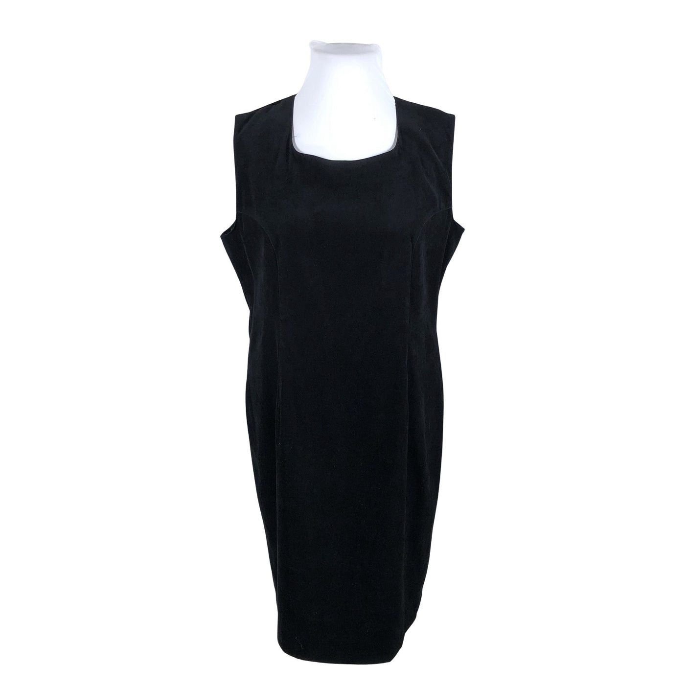 Unisex Merlyn - Mitteveniv kleit, suurus 46 - Must (1)