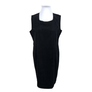 Unisex Merlyn - Mitteveniv kleit, suurus 46 - Must (1)