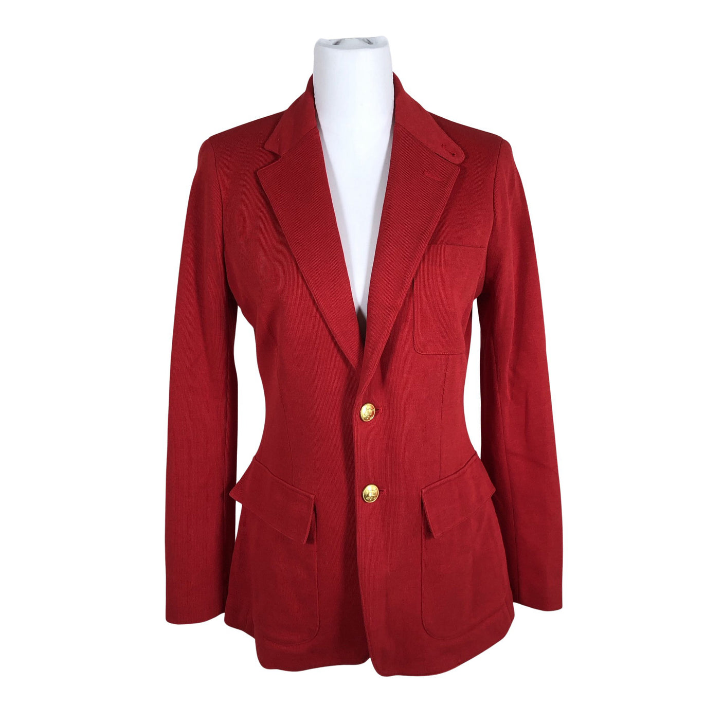 Unisex Polo Ralph Lauren - Dressikangast jakk, suurus 40 - Punane (2)