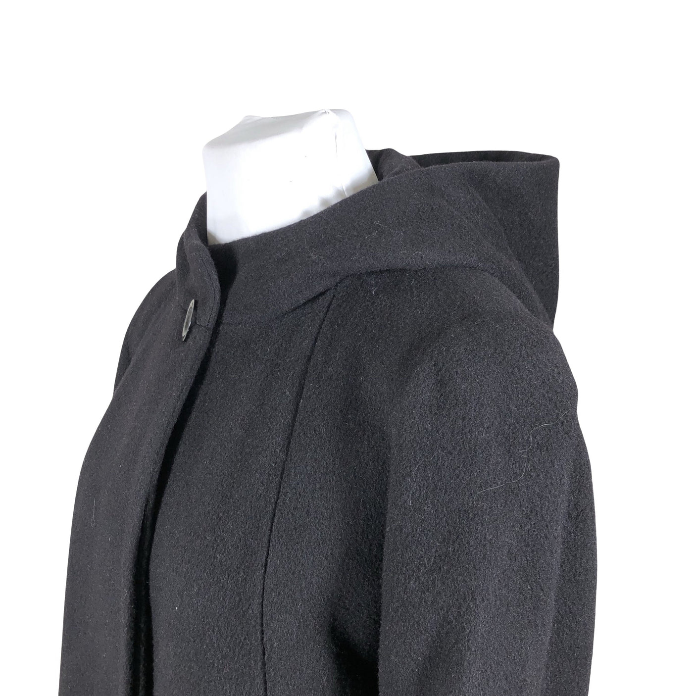 Unisex Cinzia Rocca - Villane mantel, suurus 44 - Must (2)