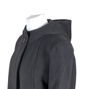 Unisex Cinzia Rocca - Villane mantel, suurus 44 - Must (2)