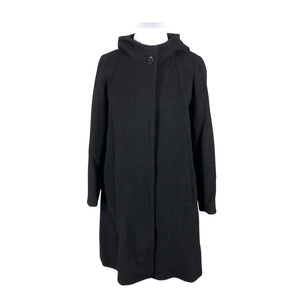 Unisex Cinzia Rocca - Villane mantel, suurus 44 - Must (1)