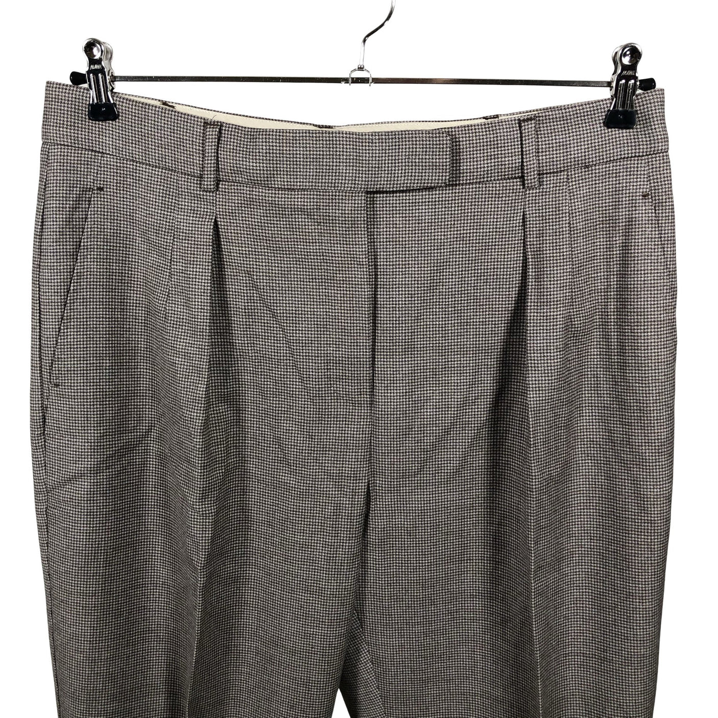 Unisex MaxMara - Viigipüksid, suurus 42 - Pruun (2)