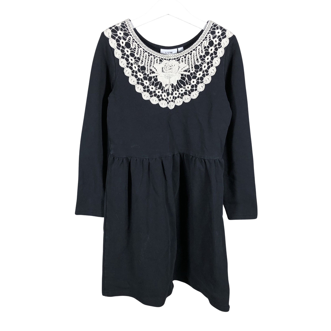 Unisex Lumoan - Trikotaažist kleit, suurus 134 - 140 - Must (1)