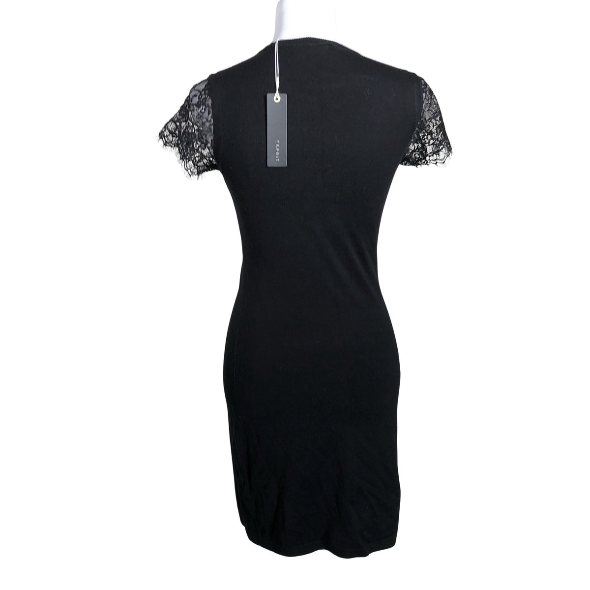 Unisex Esprit - Kootud kleit, suurus 32 - Must (2)