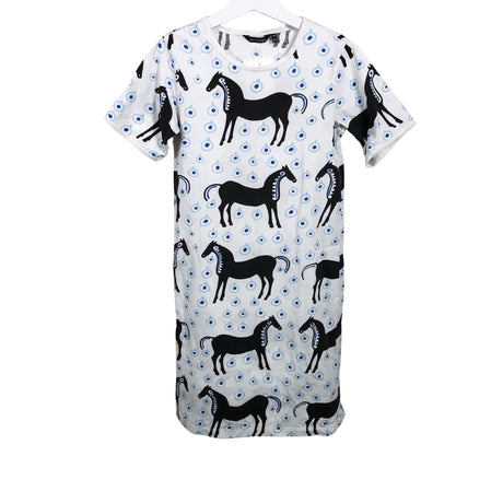 Unisex Marimekko - Trikotaažist kleit, suurus 116 - 122 - Valge ()