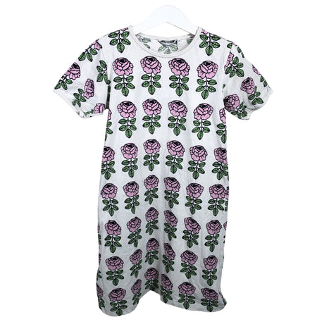 Unisex Marimekko - Trikotaažist kleit, suurus 116 - 122 - Looduslik valge ()