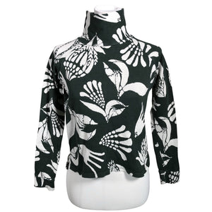 Unisex Nouki - Trikotaažist pluus, suurus 34 - Roheline (1)