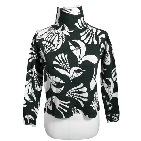Unisex Nouki - Trikotaažist pluus, suurus 34 - Roheline ()