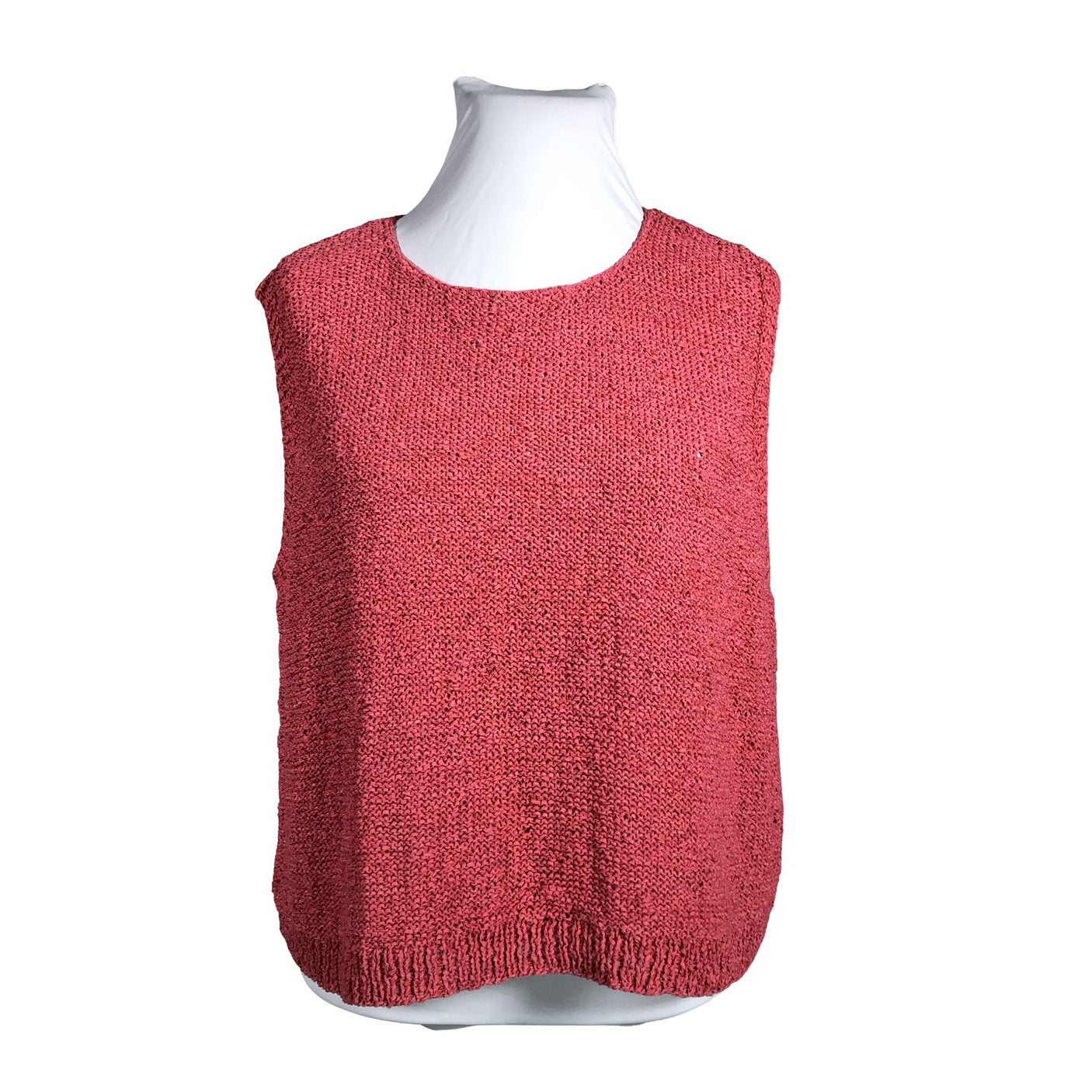 Unisex Handmade - Kootud vest, suurus 46 - Roosa (1)