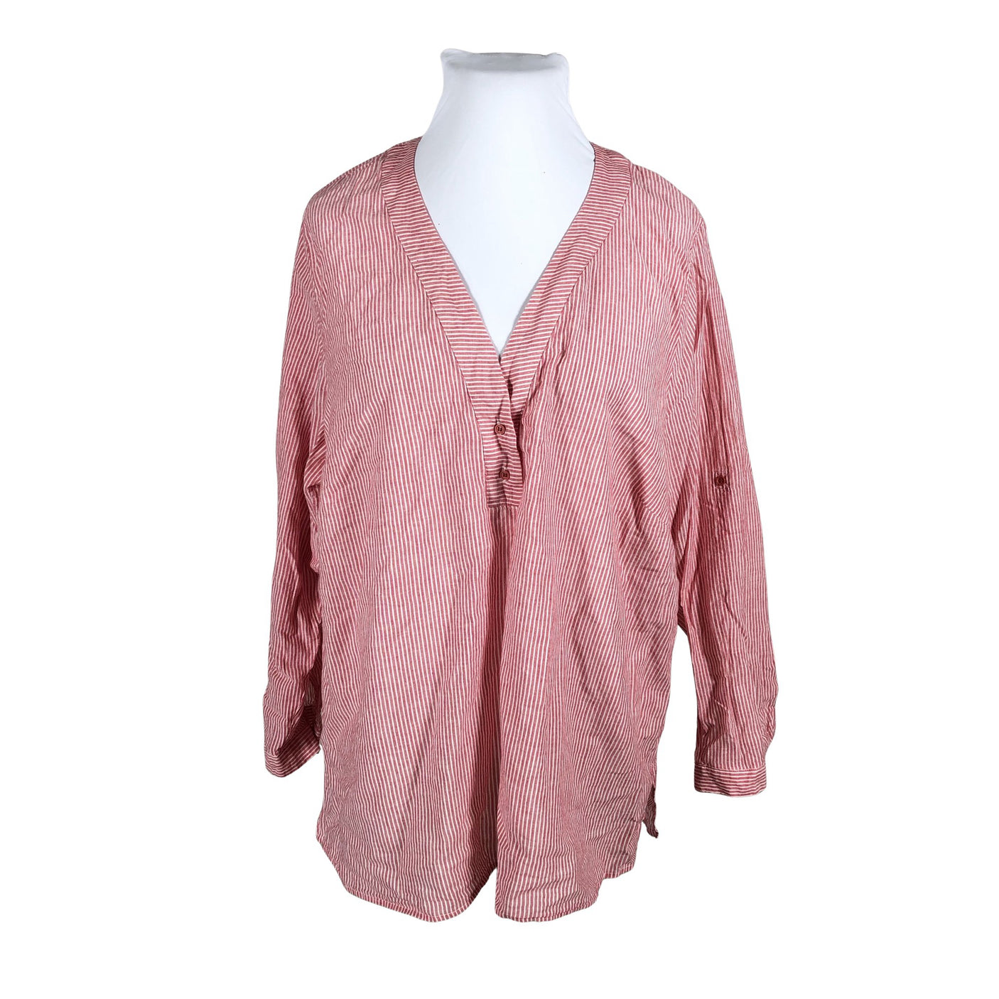 Unisex Zizzi - Mitteveniv tuunika, suurus 50 - Punane (1)