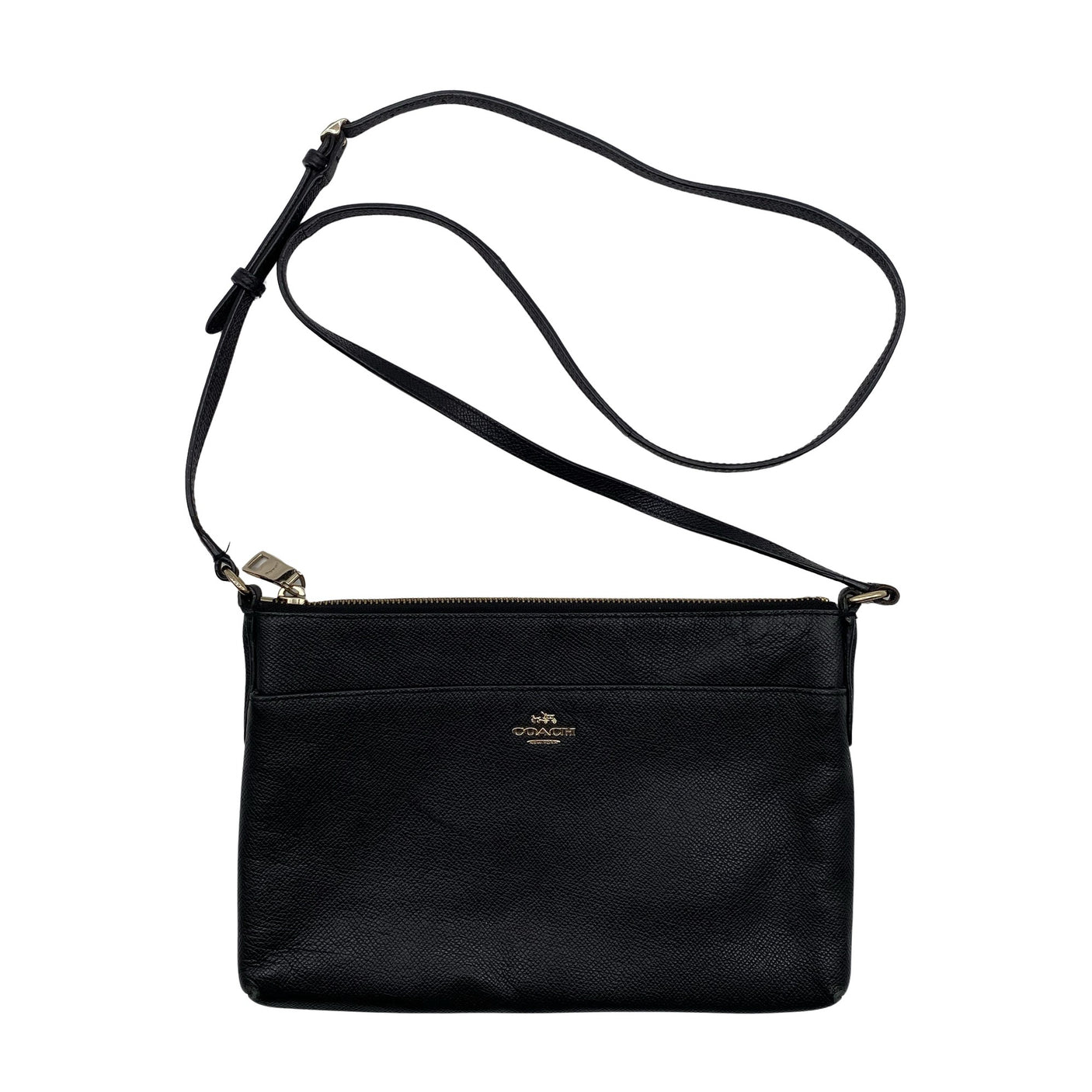 Unisex Coach - Õlakott, suurus Midi - Must (1)