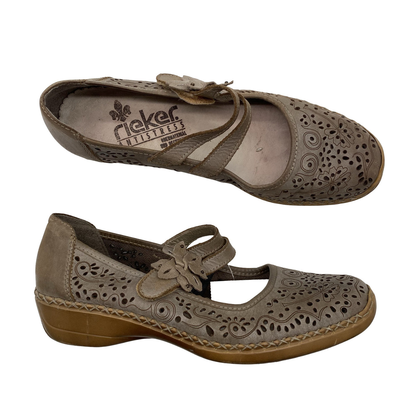 Unisex Rieker - Baleriinad, suurus 38 - Pruun (1)