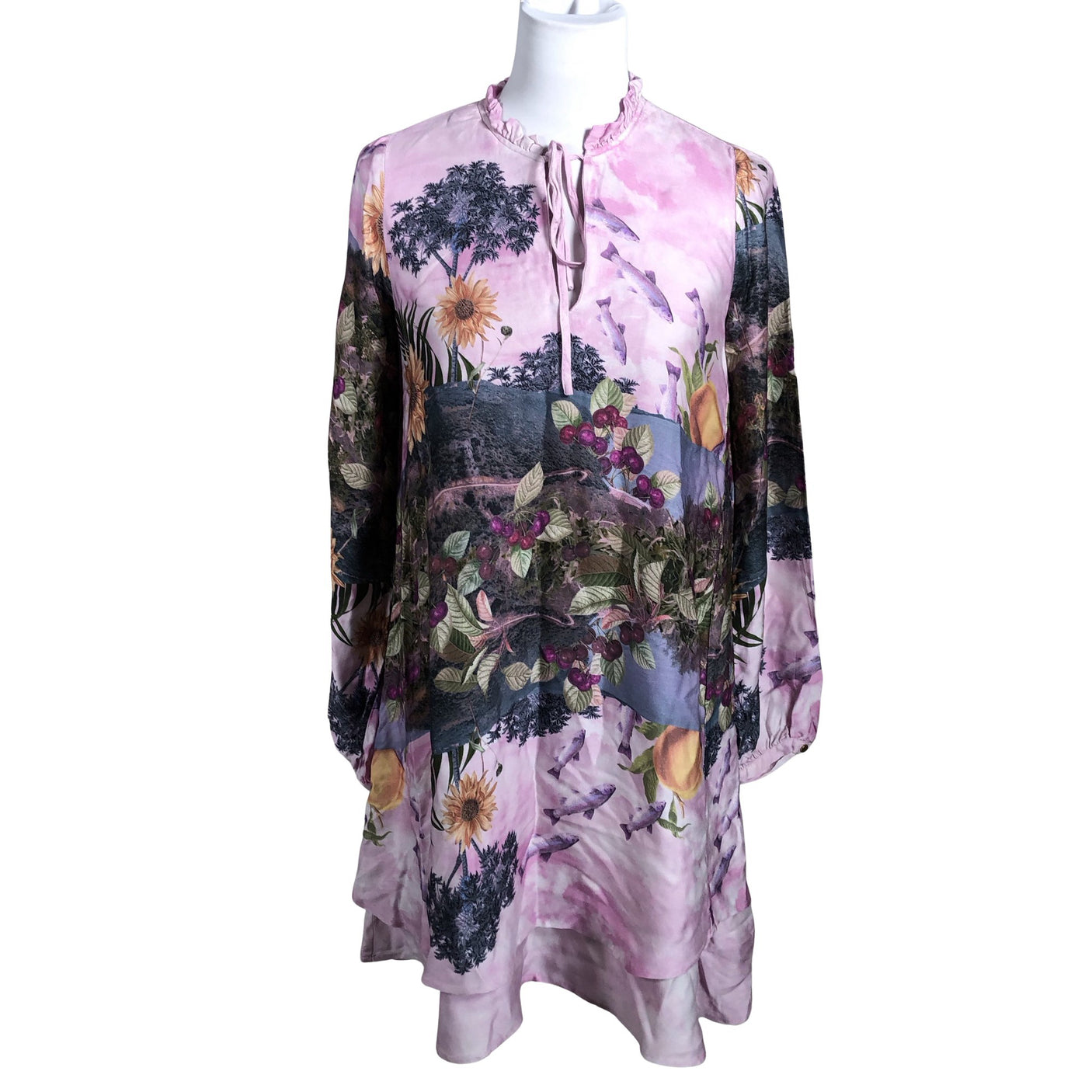 Unisex Nümph - Õhuke tuunika, suurus 36 - Heleroosa (1)