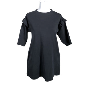 Unisex Aarrelabel - Trikotaažist tuunika, suurus 36 - Must (1)