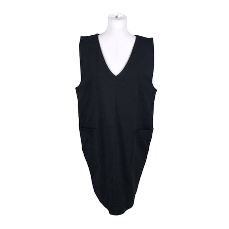 Unisex Puuvillatehdas - Trikotaažist kleit, suurus 40 - Must ()