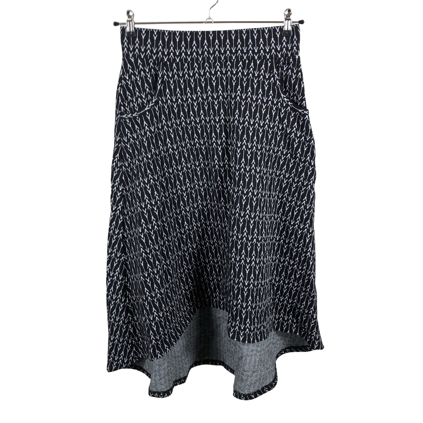 Unisex Nouki - Trikotaažist seelik, suurus 38 - Must (2)