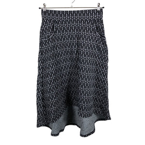 Unisex Nouki - Trikotaažist seelik, suurus 38 - Must (2)