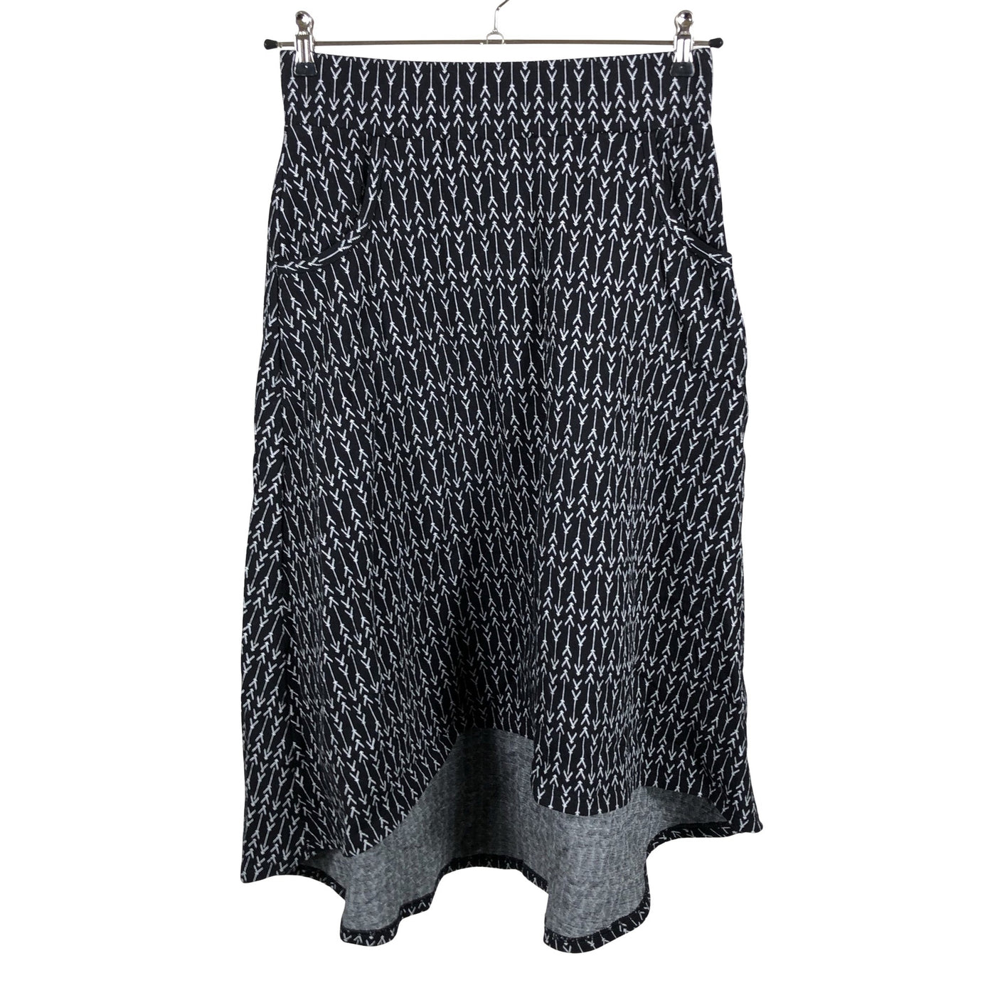 Unisex Nouki - Trikotaažist seelik, suurus 38 - Must (1)