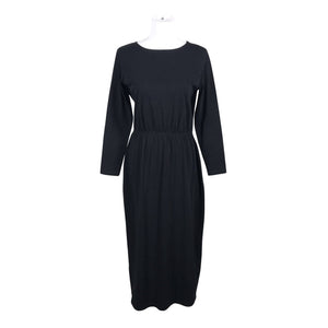 Unisex Puuvillatehdas - Trikotaažist kleit, suurus 38 - Must (1)