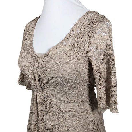 Unisex Andiata - Pidulik kleit, suurus 38 - Beige (2)