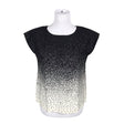 Unisex Marimekko - Lühikeste käistega pluus, suurus 38 - Must ()