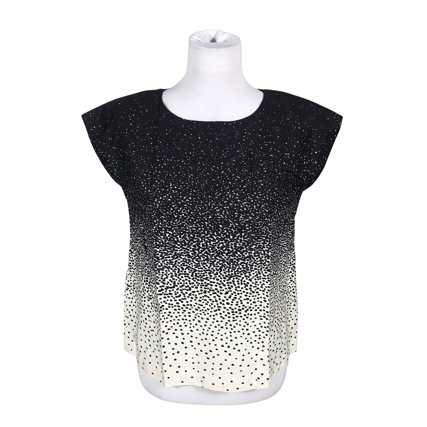 Unisex Marimekko - Lühikeste käistega pluus, suurus 38 - Must (1)