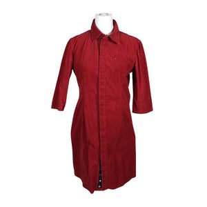Unisex Tommy Hilfiger - Mitteveniv kleit, suurus 38 - Punane (2)