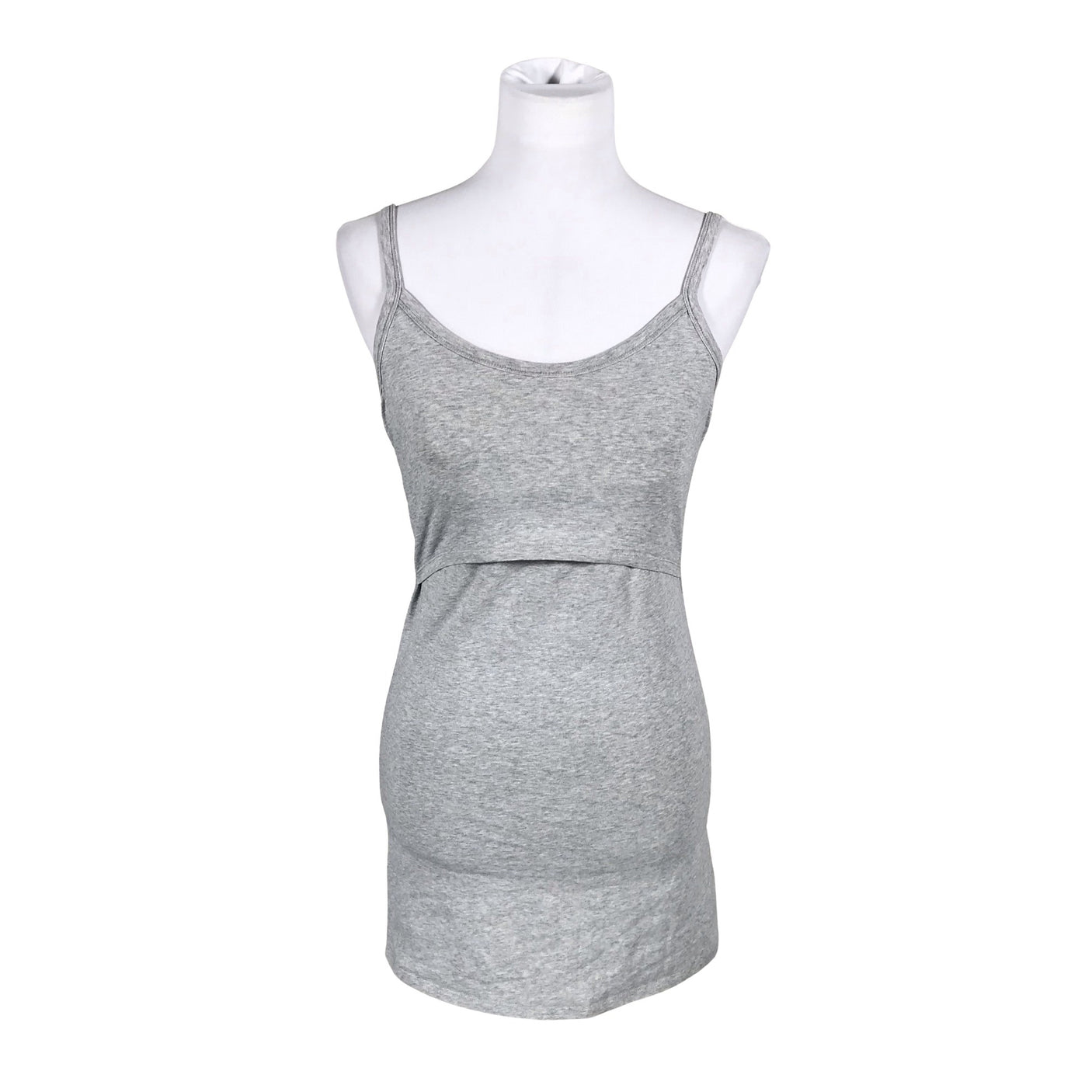Unisex Boob - Trikotaažist topp, suurus 38 - Hall (1)