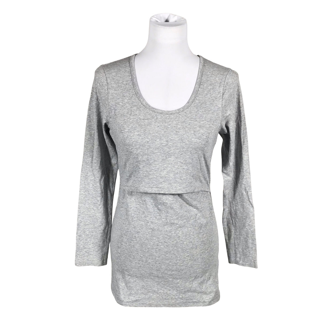 Unisex Boob - Trikotaažist pluus, suurus 38 - Hall (1)