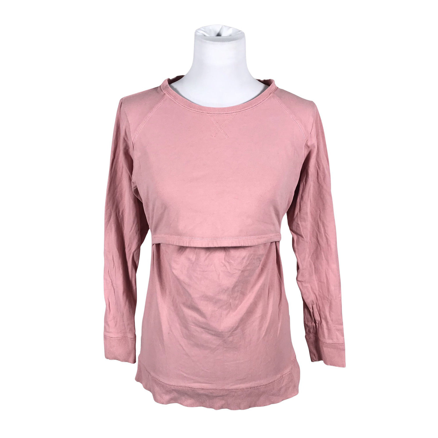 Unisex Boob - Trikotaažist pluus, suurus 38 - Heleroosa (1)