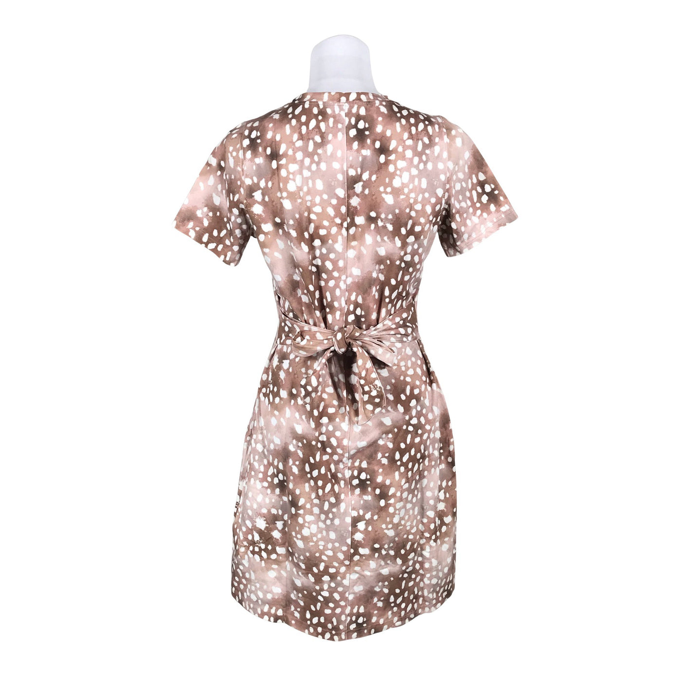 Unisex Kaiko - Trikotaažist kleit, suurus 36 - Pruun (2)