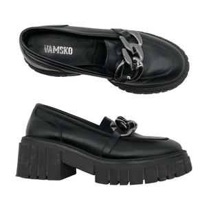 Unisex Vamsko - Mokassiinid, suurus 40 - Must (1)