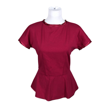 Unisex MaxMara Studio - Lühikeste käistega pluus, suurus 40 - Roosa ()