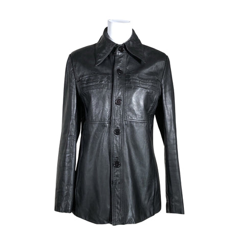 Unisex Handmade - Nahktagi, suurus 40 - Must ()