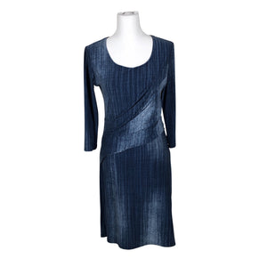 Unisex 2-Biz - Trikotaažist kleit, suurus 38 - Sinine (1)