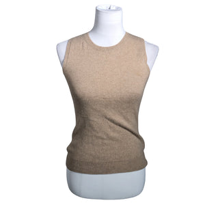 Unisex Repeat - Kootud vest, suurus 34 - Beige (1)